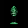 Plug Anal en Verre Phosphorescent Firefly Large