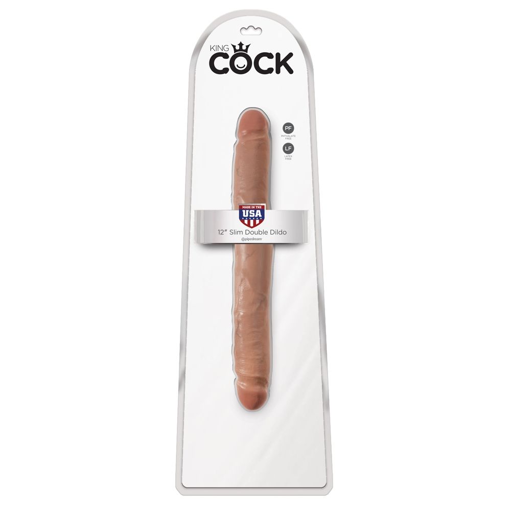Double Dong Slim Double Dildo King Cock