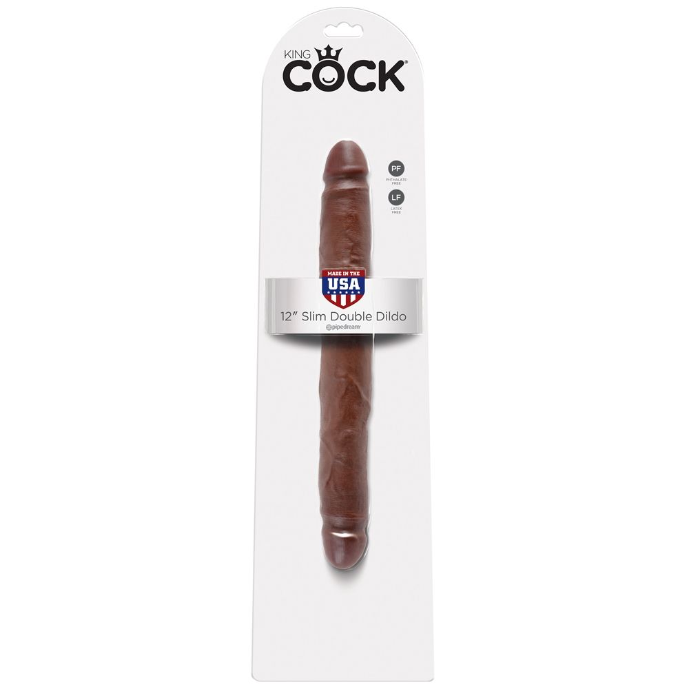 Double Dong Slim Double Dildo King Cock