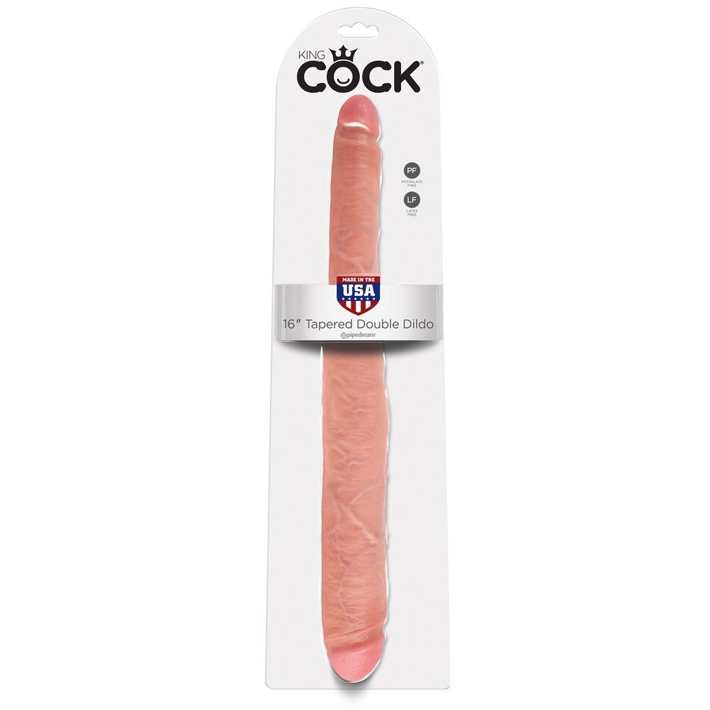 Double Dong Tapered Double Dildo King Cock