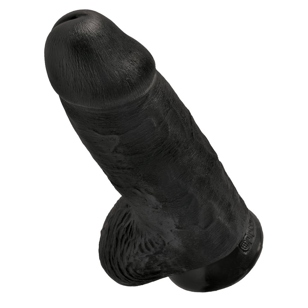 Dildo avec Testicules 22,9 cm Chubby King Cock 