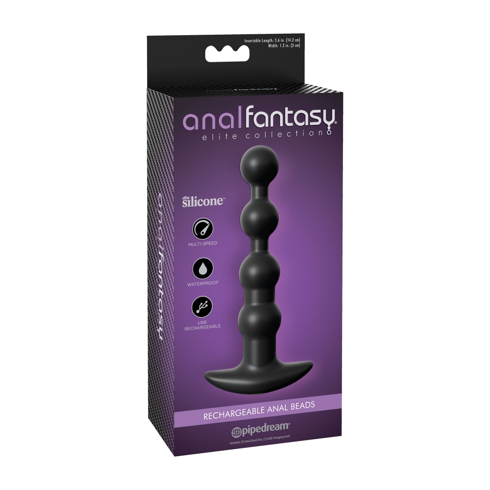 Chapelet Anal Vibrant Rechargeable Anal Beads Anal Fantasy Elite