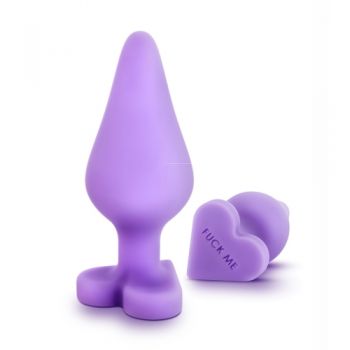 Plug anal silicone Fuck Me Naughtier Candy Heart