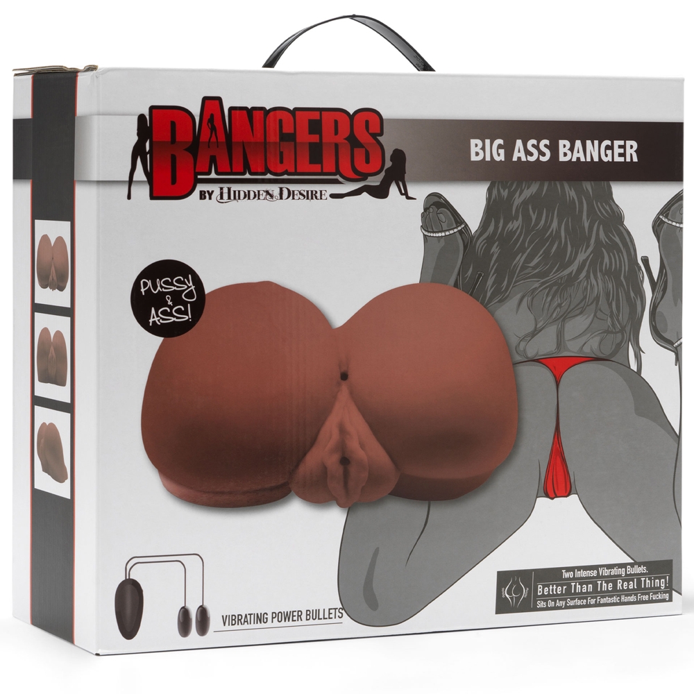 Masturbateur Vibrant Vagin & Anus Bangers Big Ass Banger