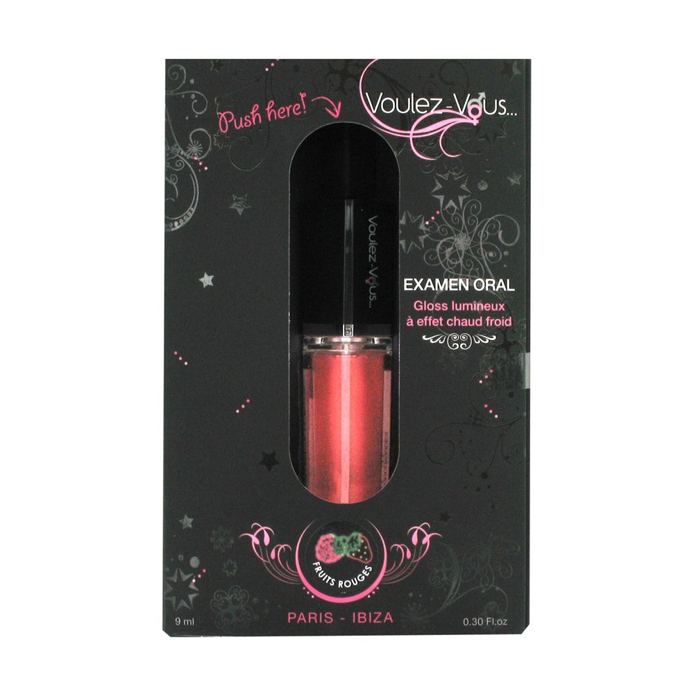 Gloss Lumineux Effet Chaud Froid Fruits Rouges