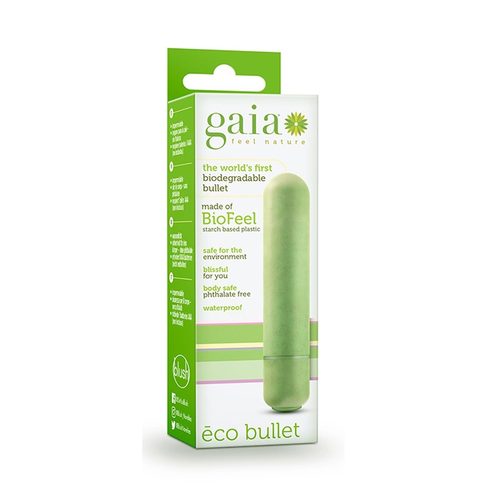 Vibromasseur Biodégradable Gaia Bullet