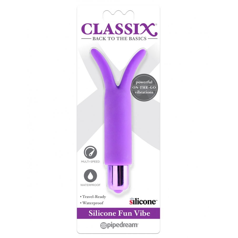 Stimulateur CLASSIX Silicone Fun Vibe Violet