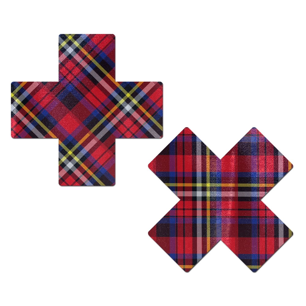 Caches-Seins Croix Écossais