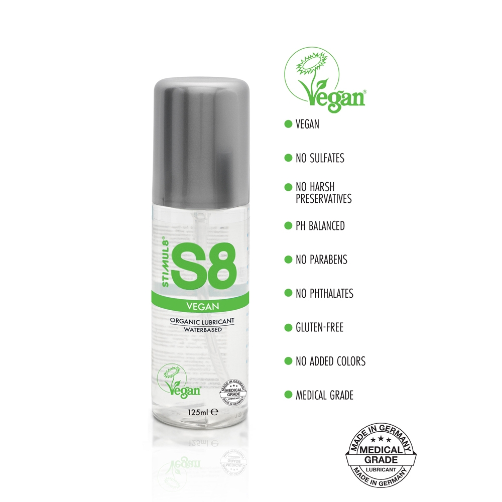 Lubrifiant Eau S8 Vegan 125 ml