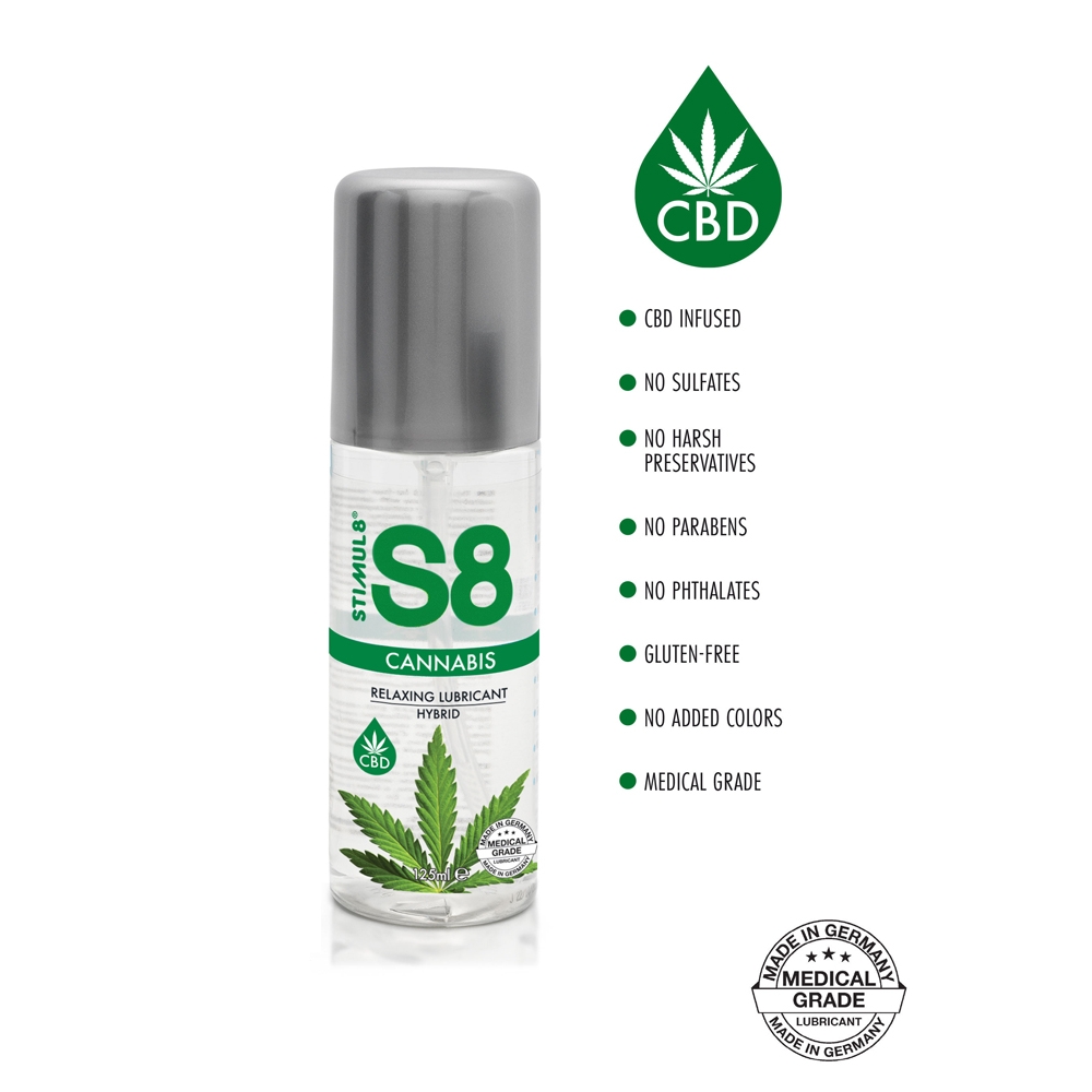 Lubrifiant Relaxant S8 Cannabis 125 ml