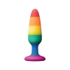 Plug Anal Pleasure Small Rainbow Colours Pride Edition