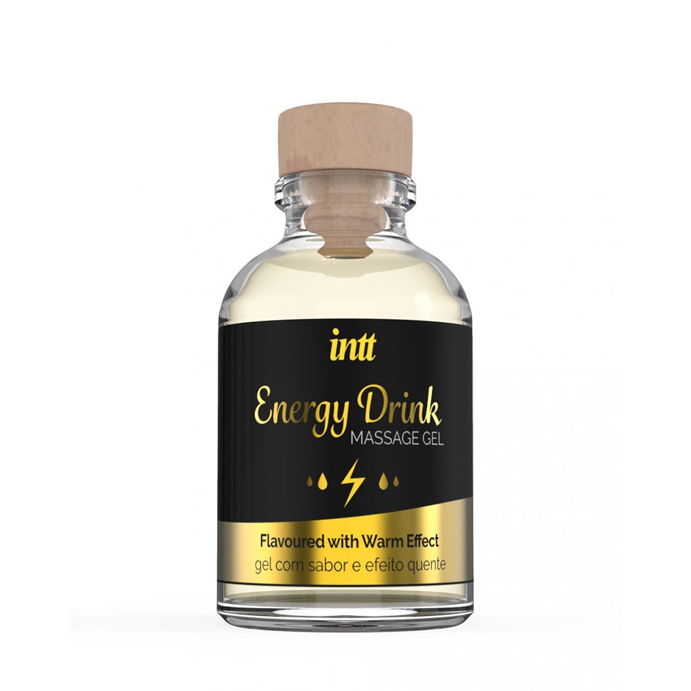 Gel de Massage Embrassable Chauffant Energy Drink 30 ml