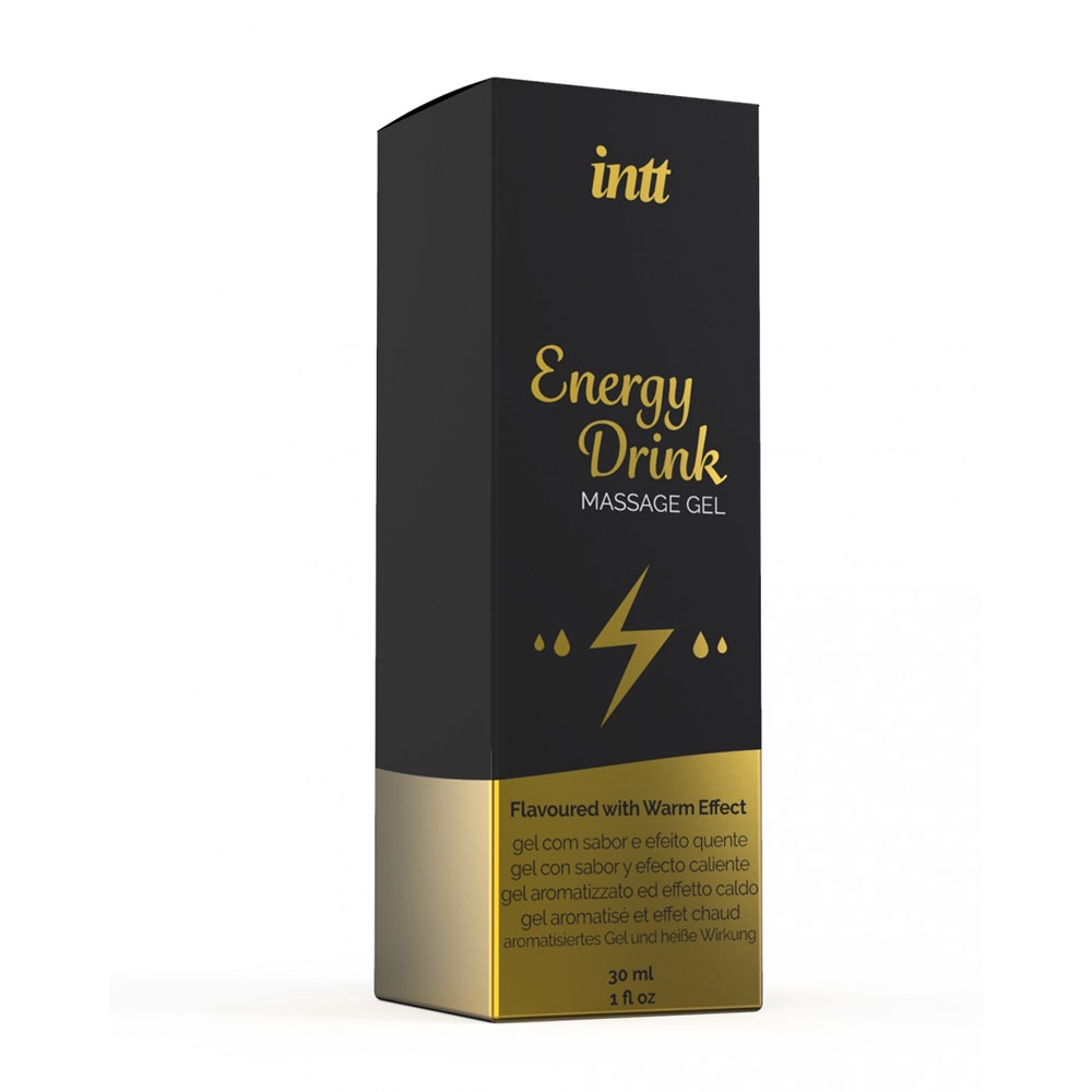 Gel de Massage Embrassable Chauffant Energy Drink 30 ml