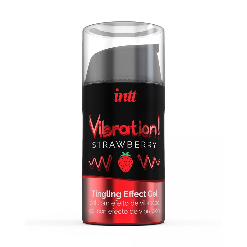 Gel Embrassable Effet Vibrant Strawberry Vibration!
