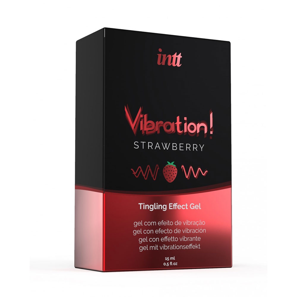 Gel Embrassable Effet Vibrant Strawberry Vibration!