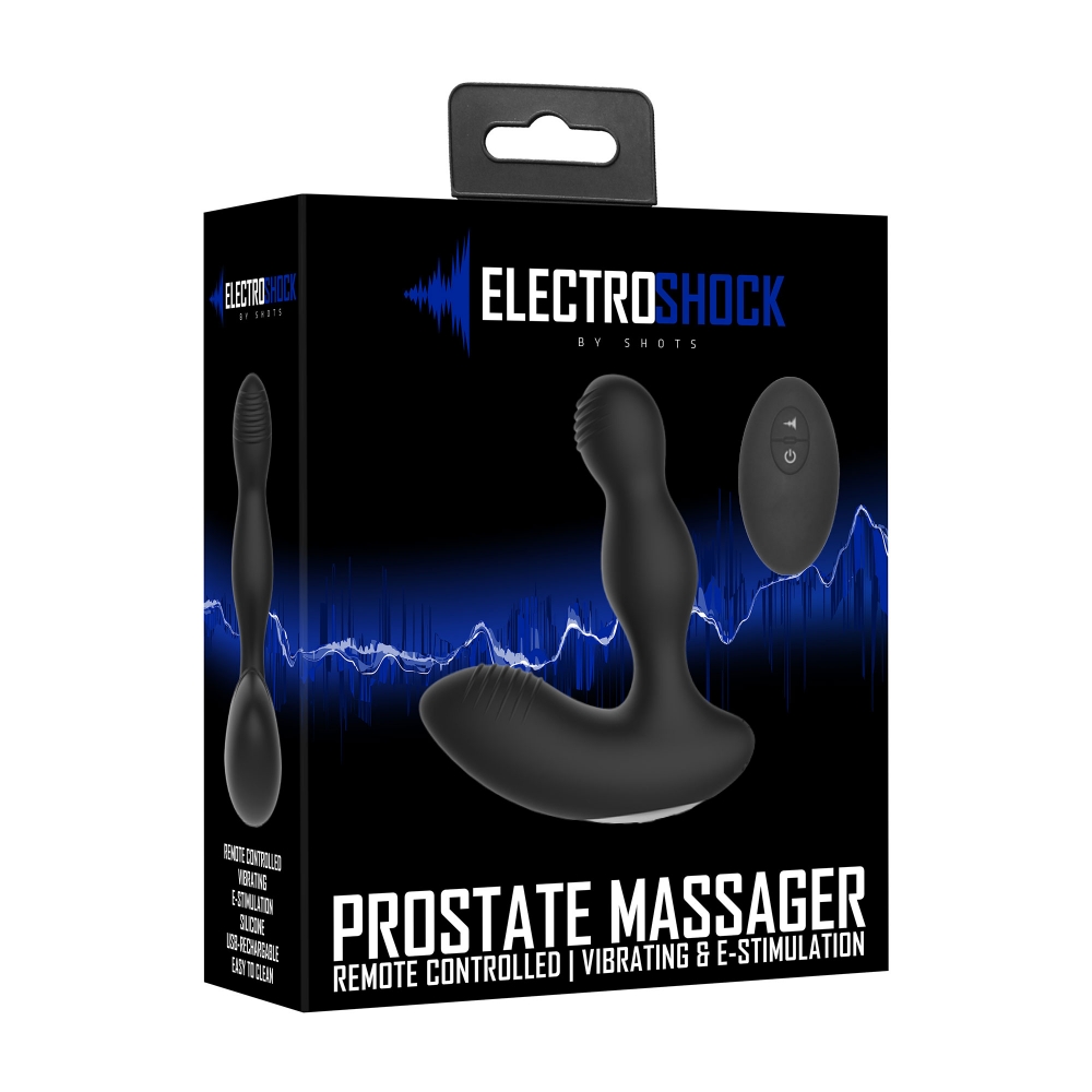 Stimulateur Prostatique Télécommandé E-Stim & Vibrating Prostate Massager