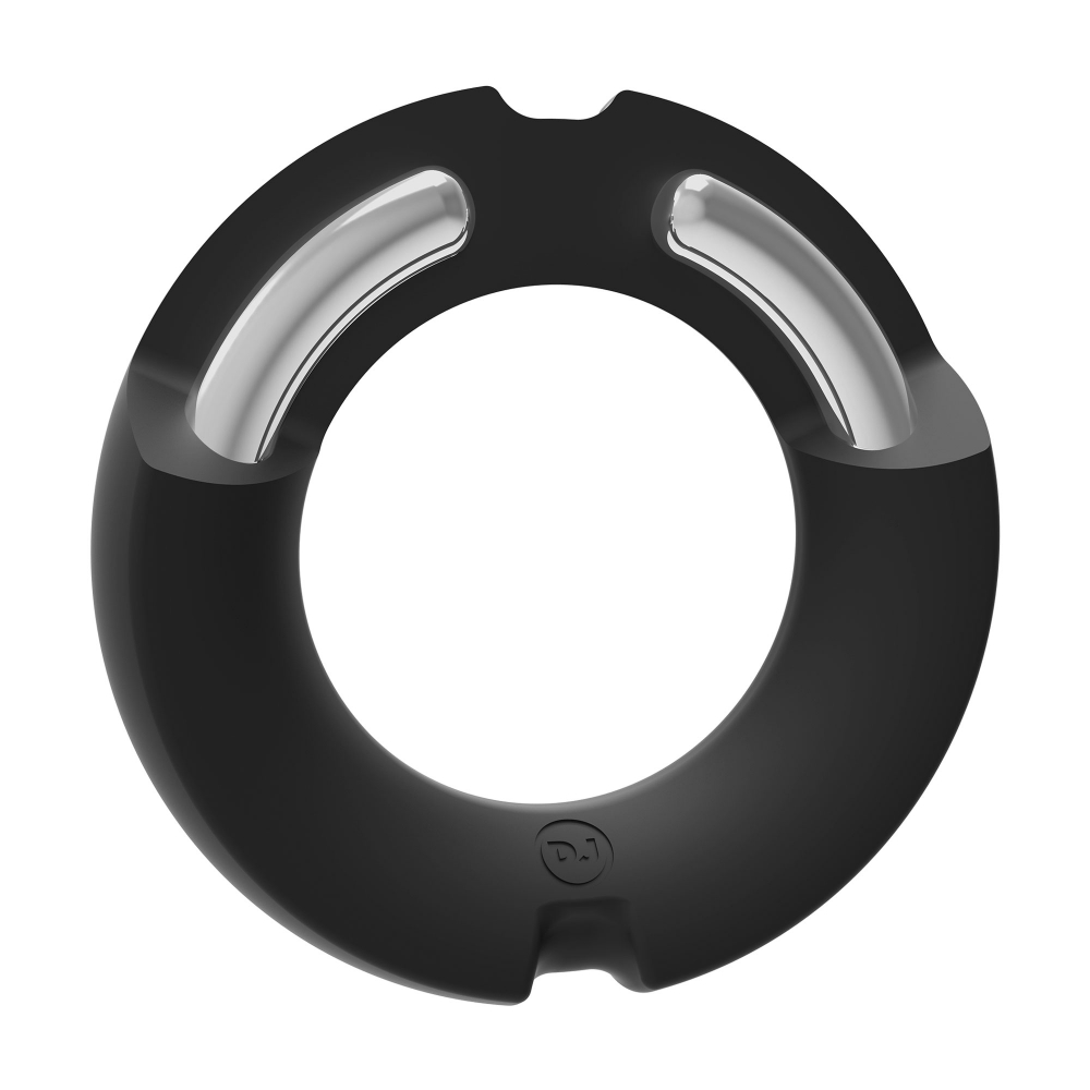 Cockring Métal & Silicone Extensible 45 mm