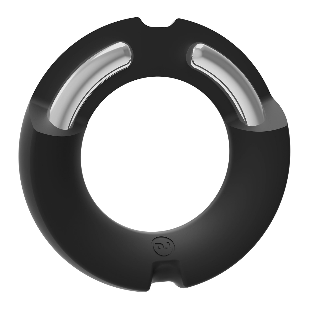 Cockring Métal & Silicone Extensible 50 mm
