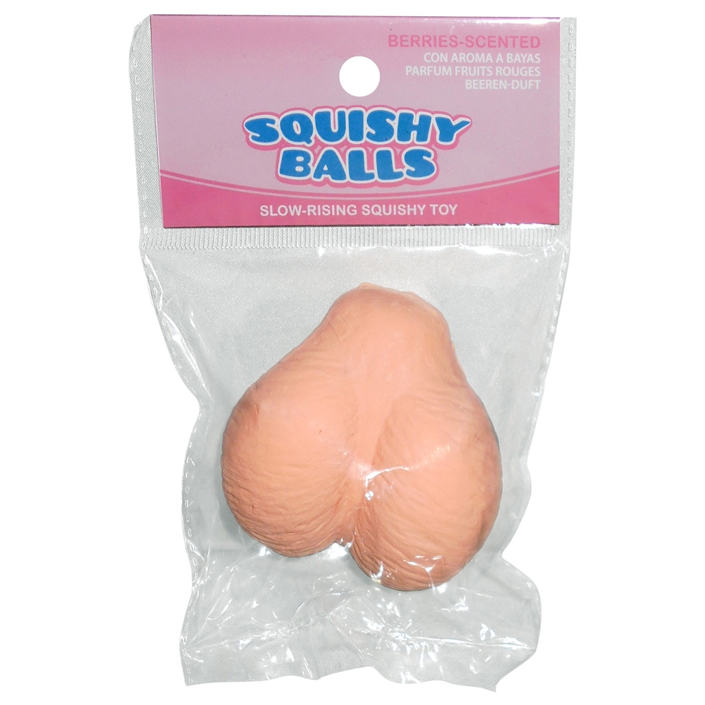 Testicules Anti-Stress Squishy Balls Fruits Rouges