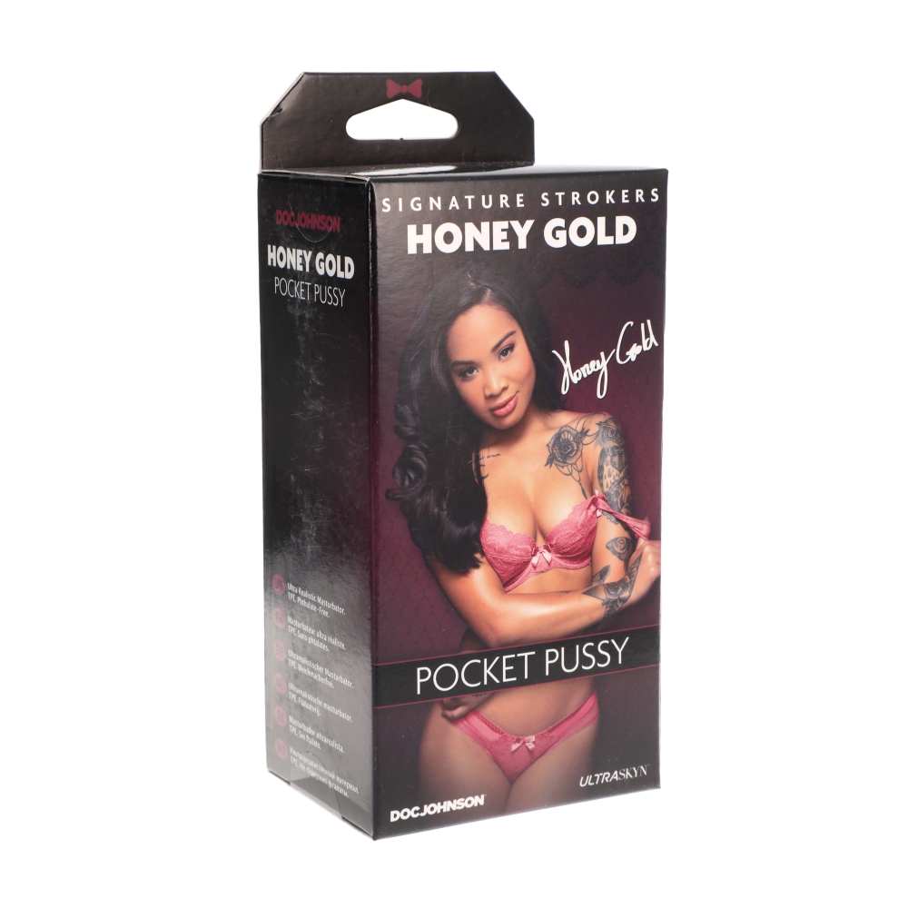 Masturbateur Pocket Pussy Honey Gold Signature Strokers