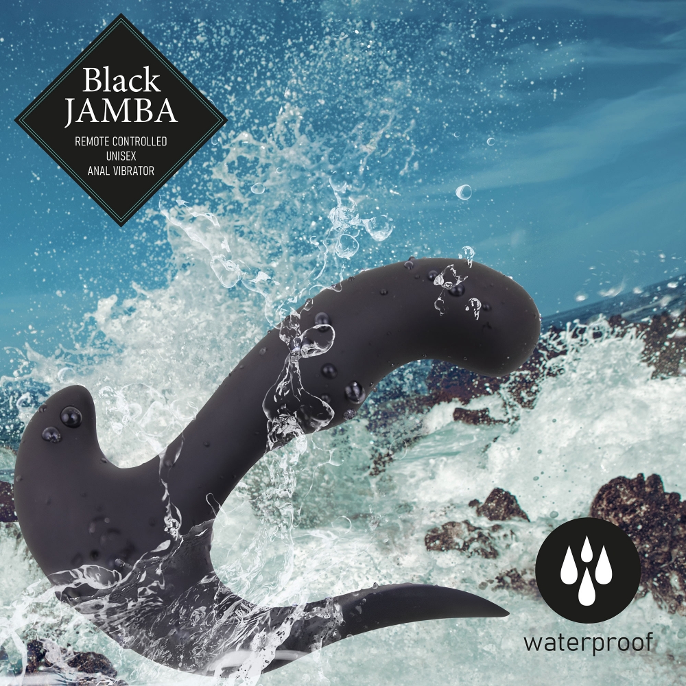 Plug Anal Vibrant Black Jamba