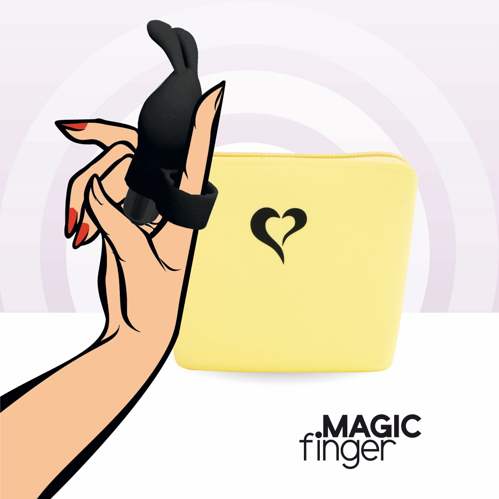 Doigt Vibrant Rabbit Magic Finger