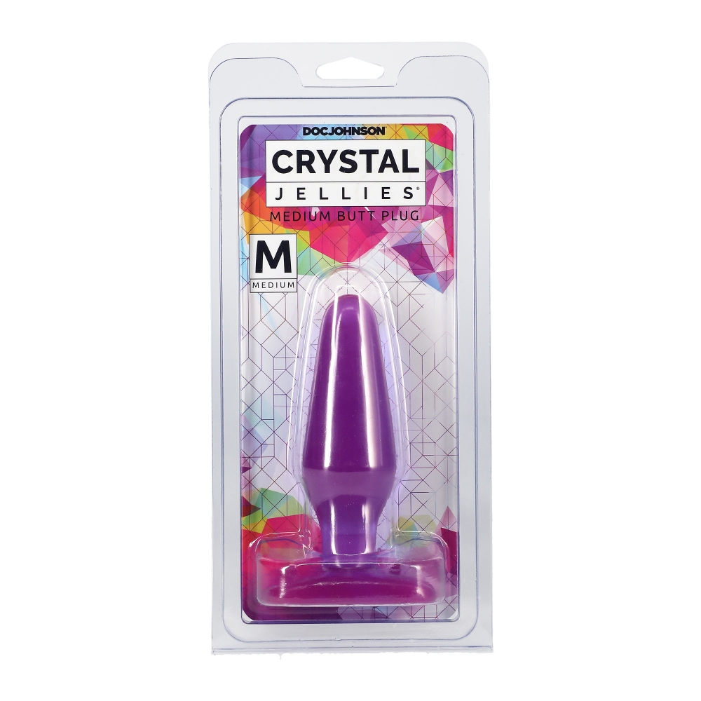 Plug Anal Crystal Jellies Butt Plug Medium