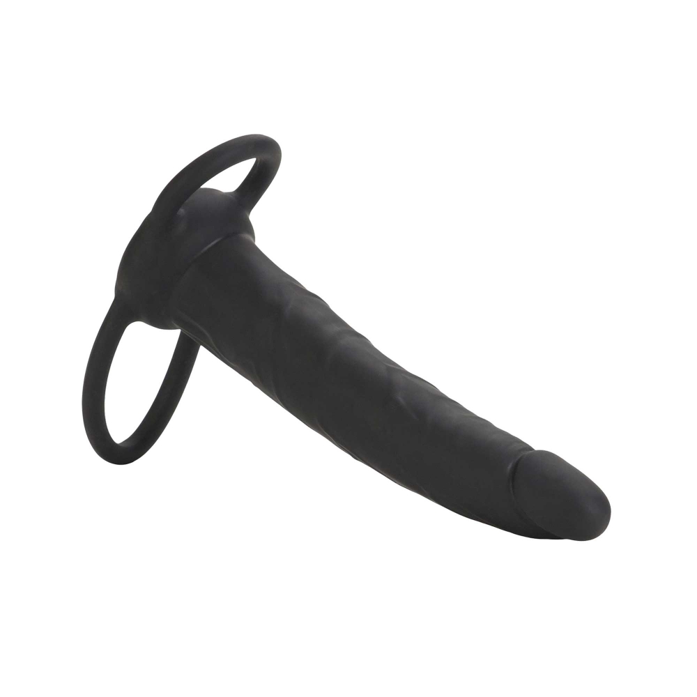 Gode & Cockring Silicone Double Rider