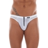 String Double Zip LM16 Blanc