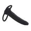 Gode & Cockring Silicone Love Rider Dual Penetrator
