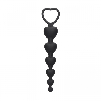 Chapelet Anal Heart Beads