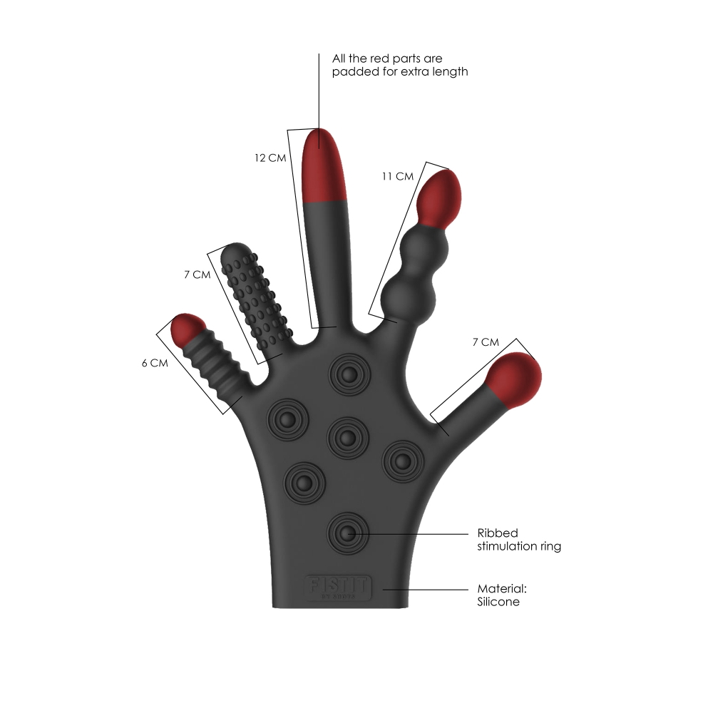Gant de Stimulation Silicone Glove