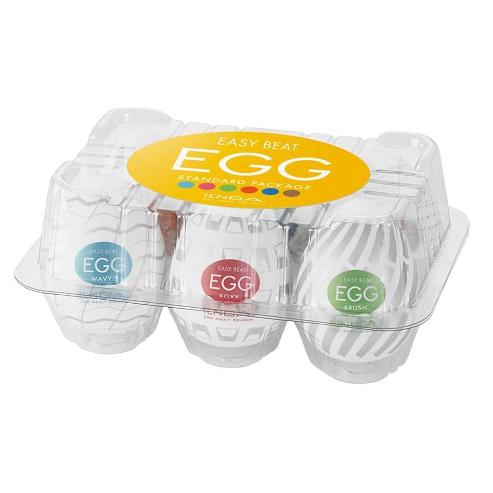 Masturbateurs Egg Standard Pack de 6