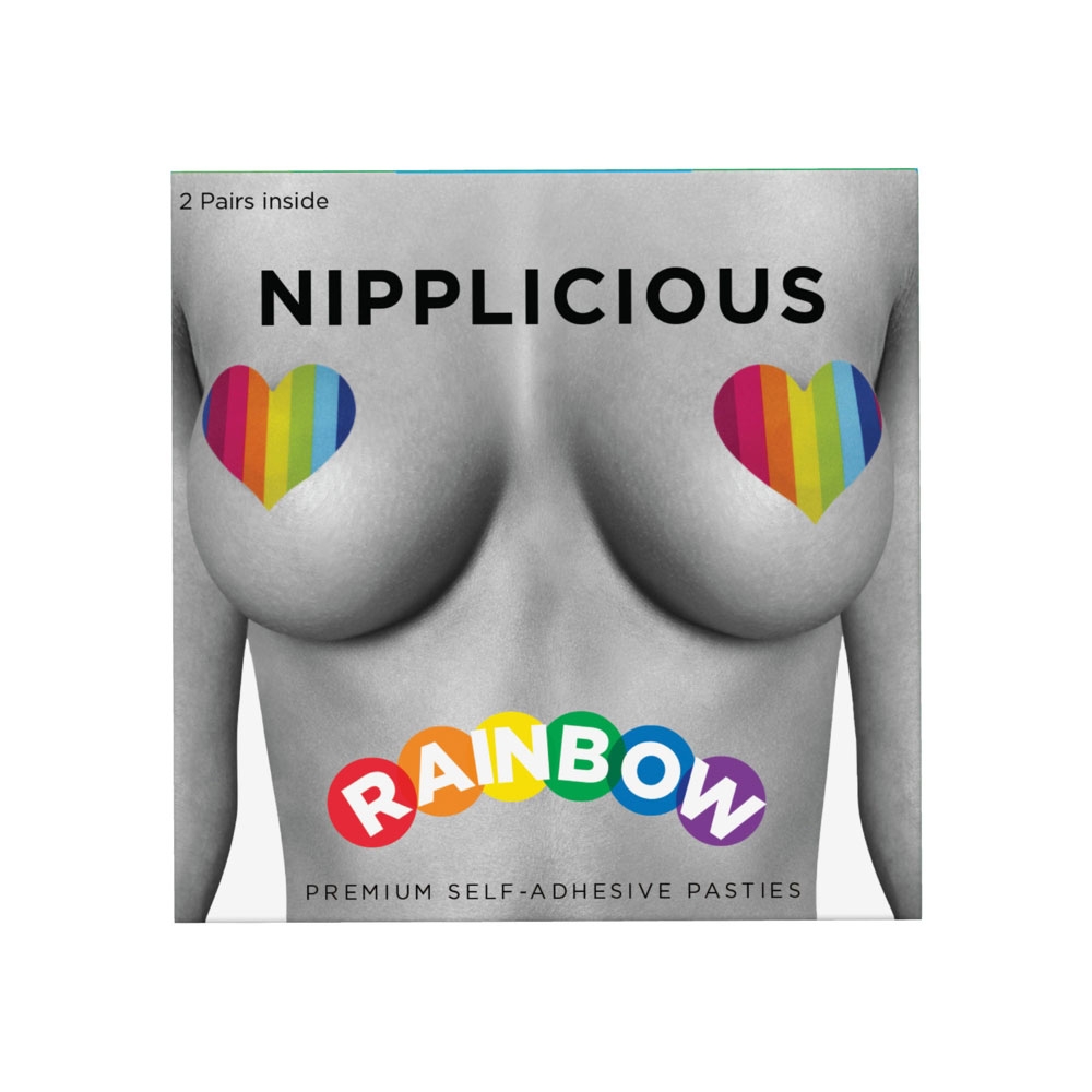 Caches-Tétons Nipplicious Rainbow Pasties