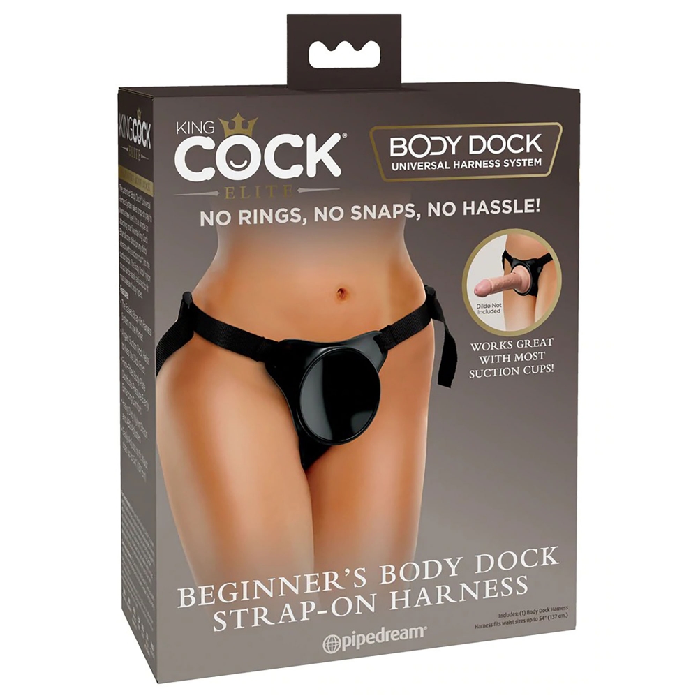 Harnais Body Dock Beginner's Strap-On King Cock Elite