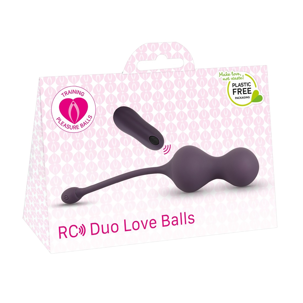 Boules de Geisha Vibrantes RC Duo Love Balls Training Pleasure Balls