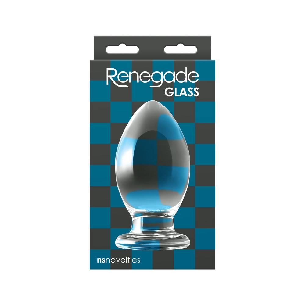 Plug Anal XXL Renegade Glass Bishop