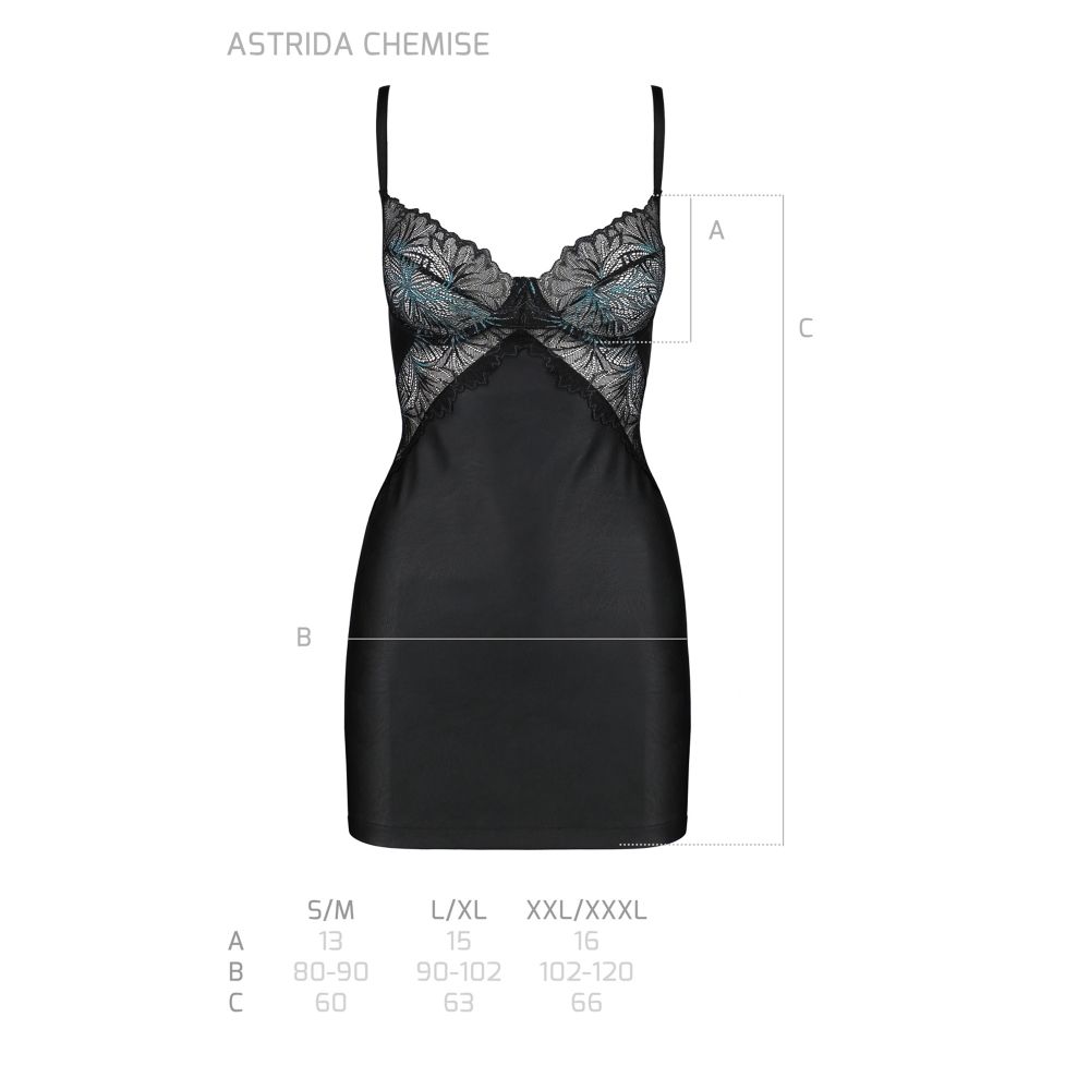 Nuisette Astrida Leather Collection Noire