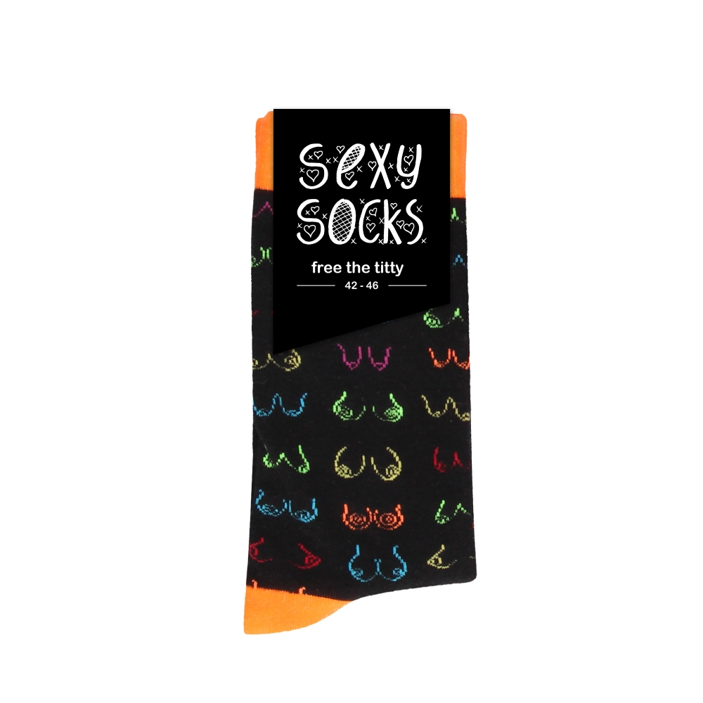 Chaussettes Sexy Socks Free The Titty