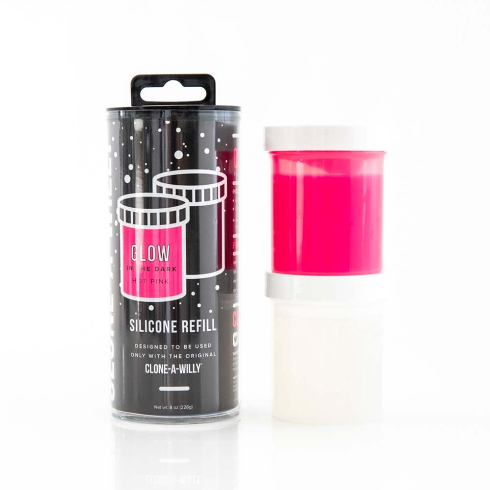 Recharge Silicone Phosphorescent pour Clone-A-Willy 226 g
