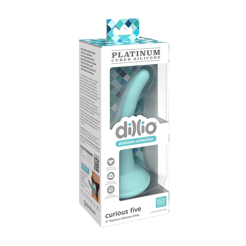 Dildo Curious Five 12,7 cm Dillio Platinum