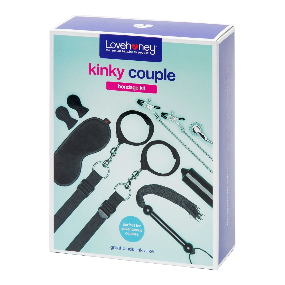 Kit BDSM Kinky Couple 10 pièces