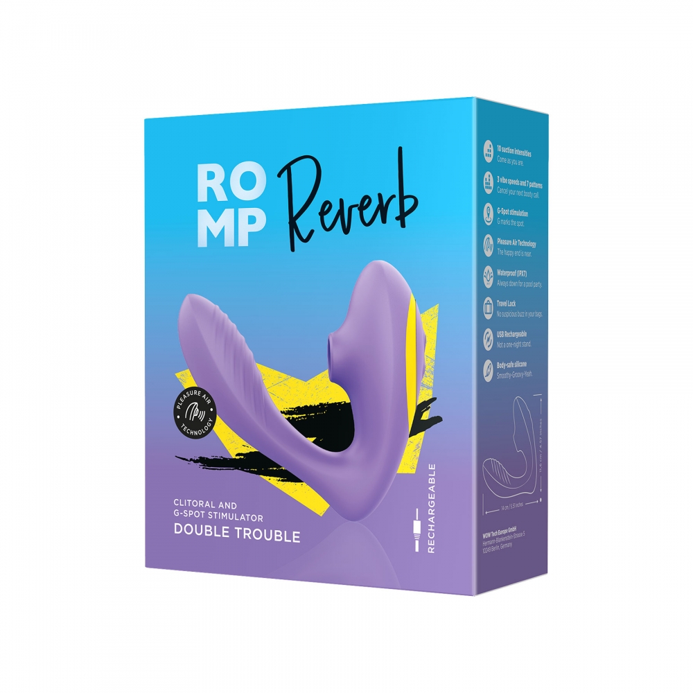 Stimulateur point G et clitoris ROMP Reverb