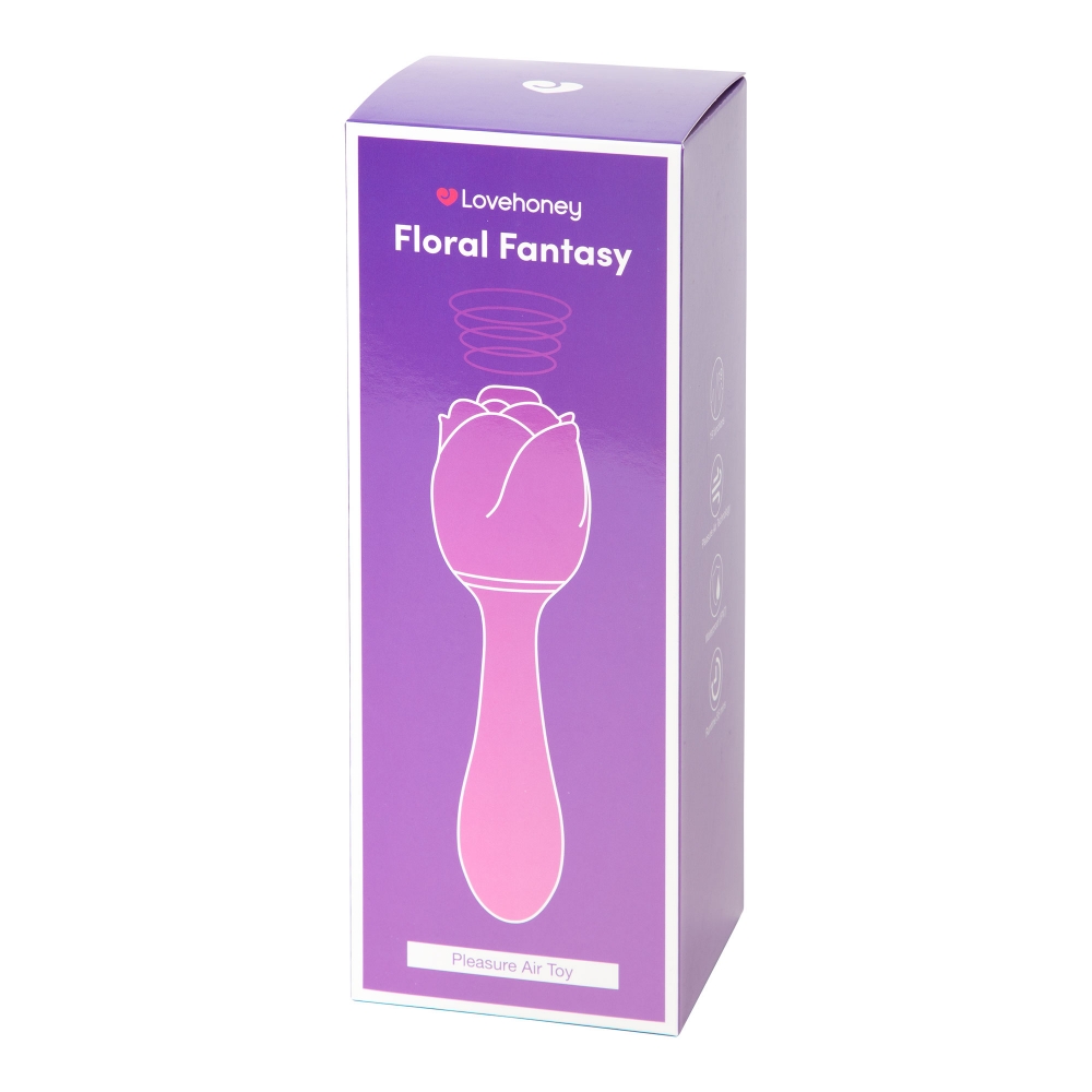 Stimulateur clitoridien et vibromasseur Floral Fantasy