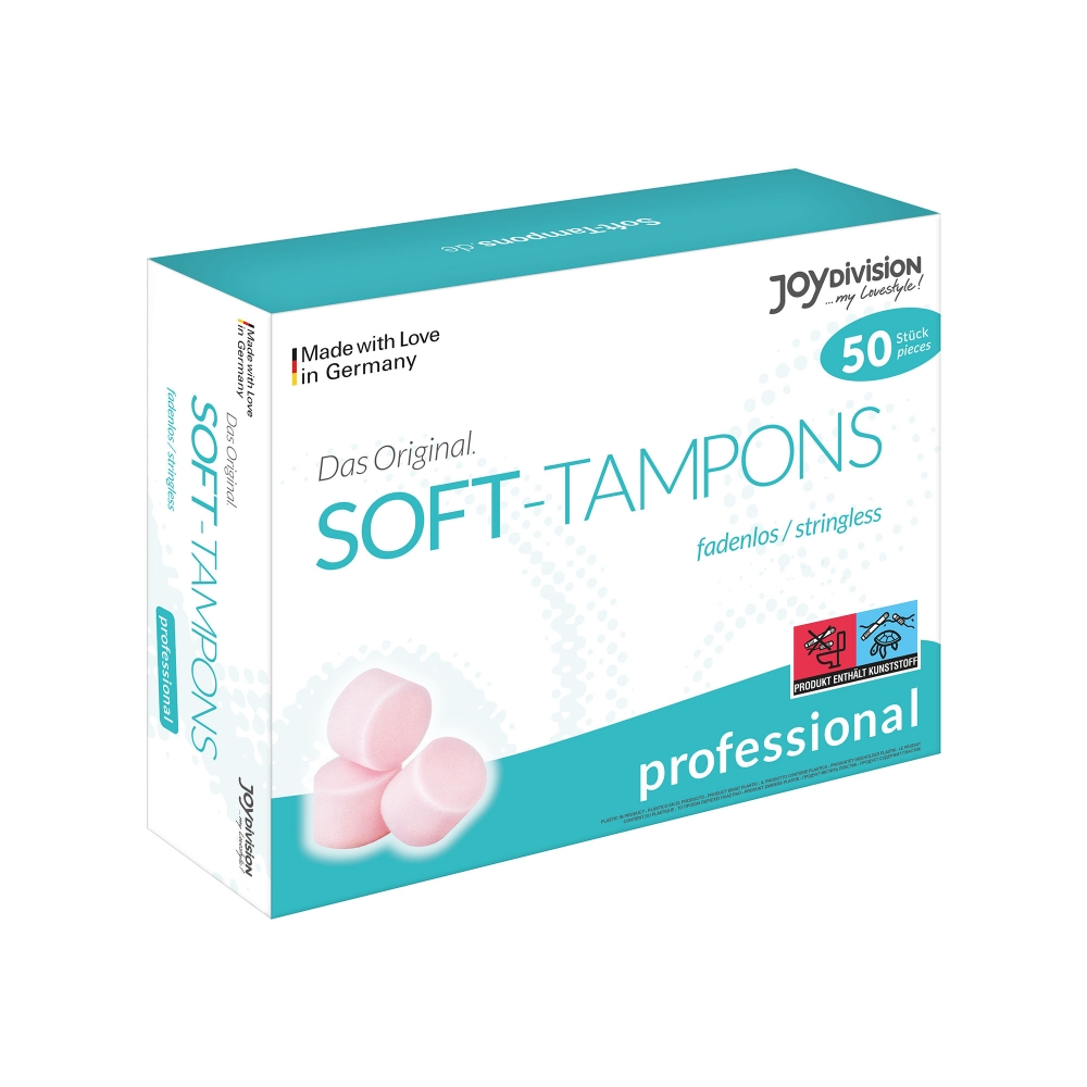 Éponges Menstruelles Soft-Tampons Professional Boîte de 50