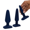 Kit plug anal silicone Booty Bound 3 pièces