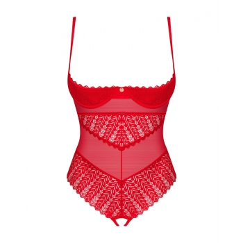 Body ouvert Ingridia rouge