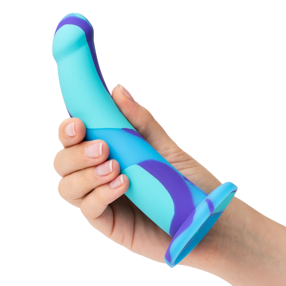 Dildo ventouse silicone 17,8 cm Air and Water