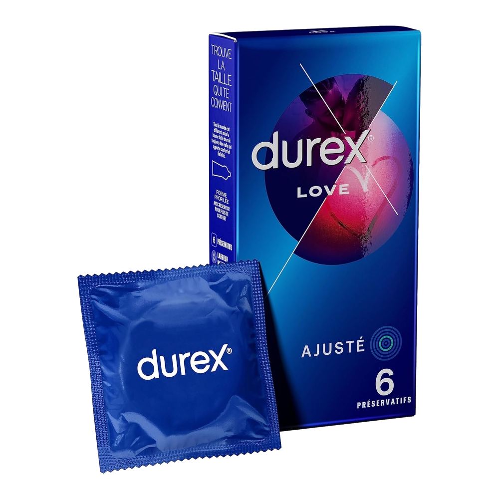 Préservatifs Durex Love boîte de 6