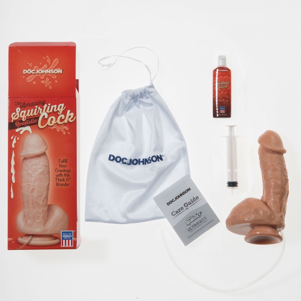 Dildo Ventouse Ejaculateur The Amazing Squirting Cock